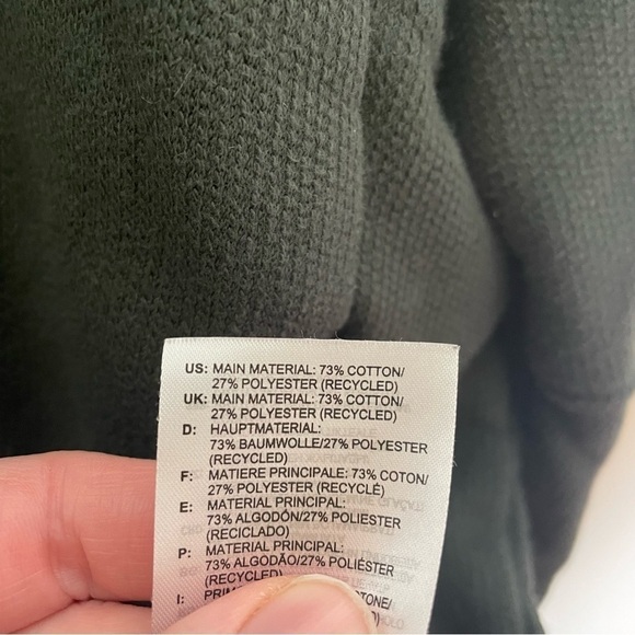 Adidas Green Quarter Zip Sweatshirt - Picture 6 of 6